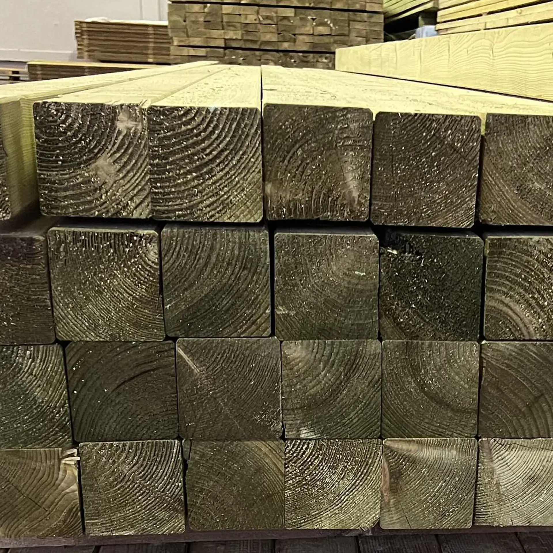 Pine Bars Prepared - 95 x 95 x 4800