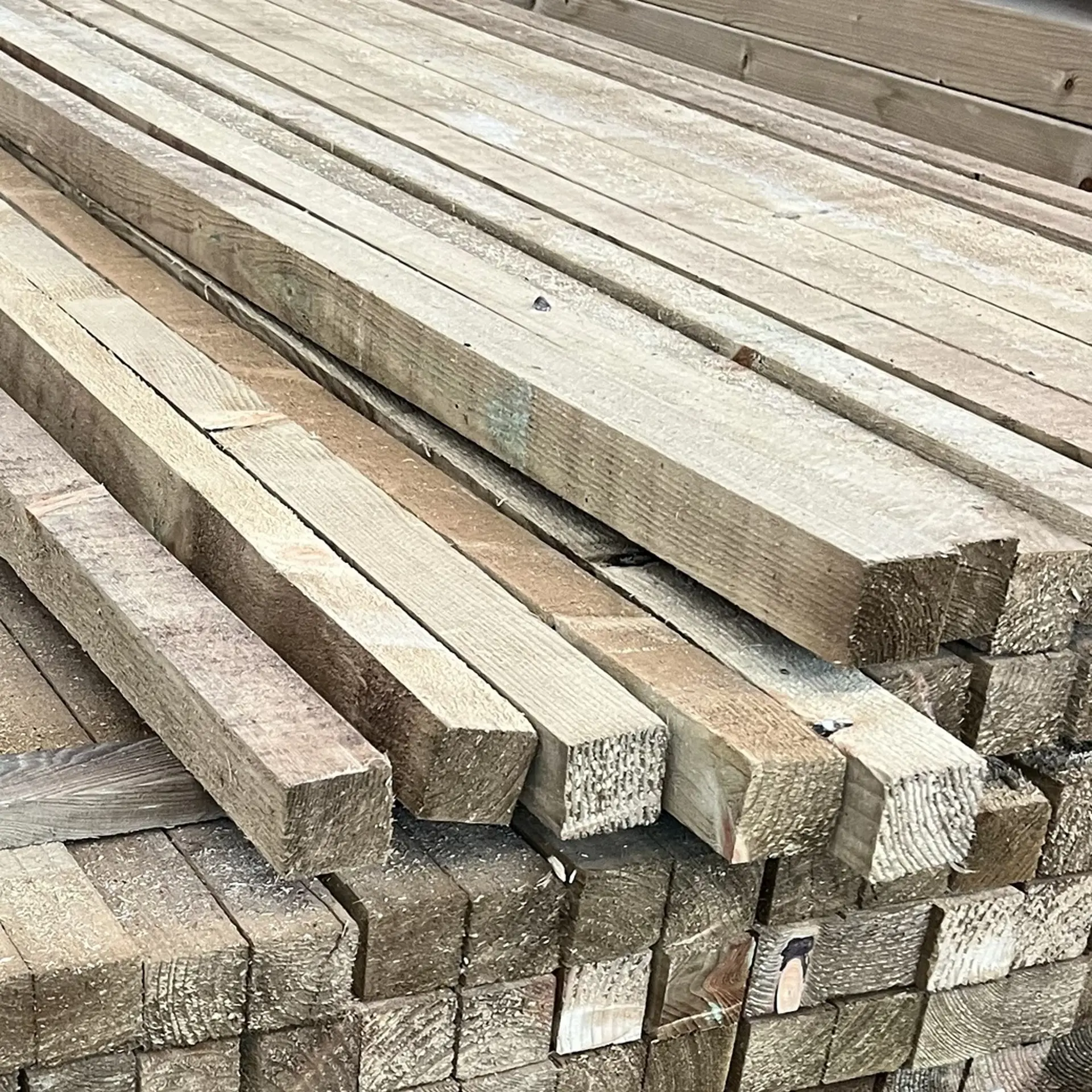Pine Batten Rough - 50x50x3000