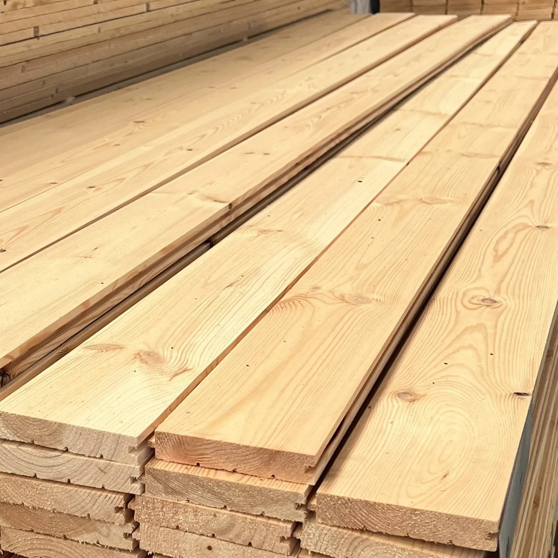Pine Floorboard Planed 20x120x3000