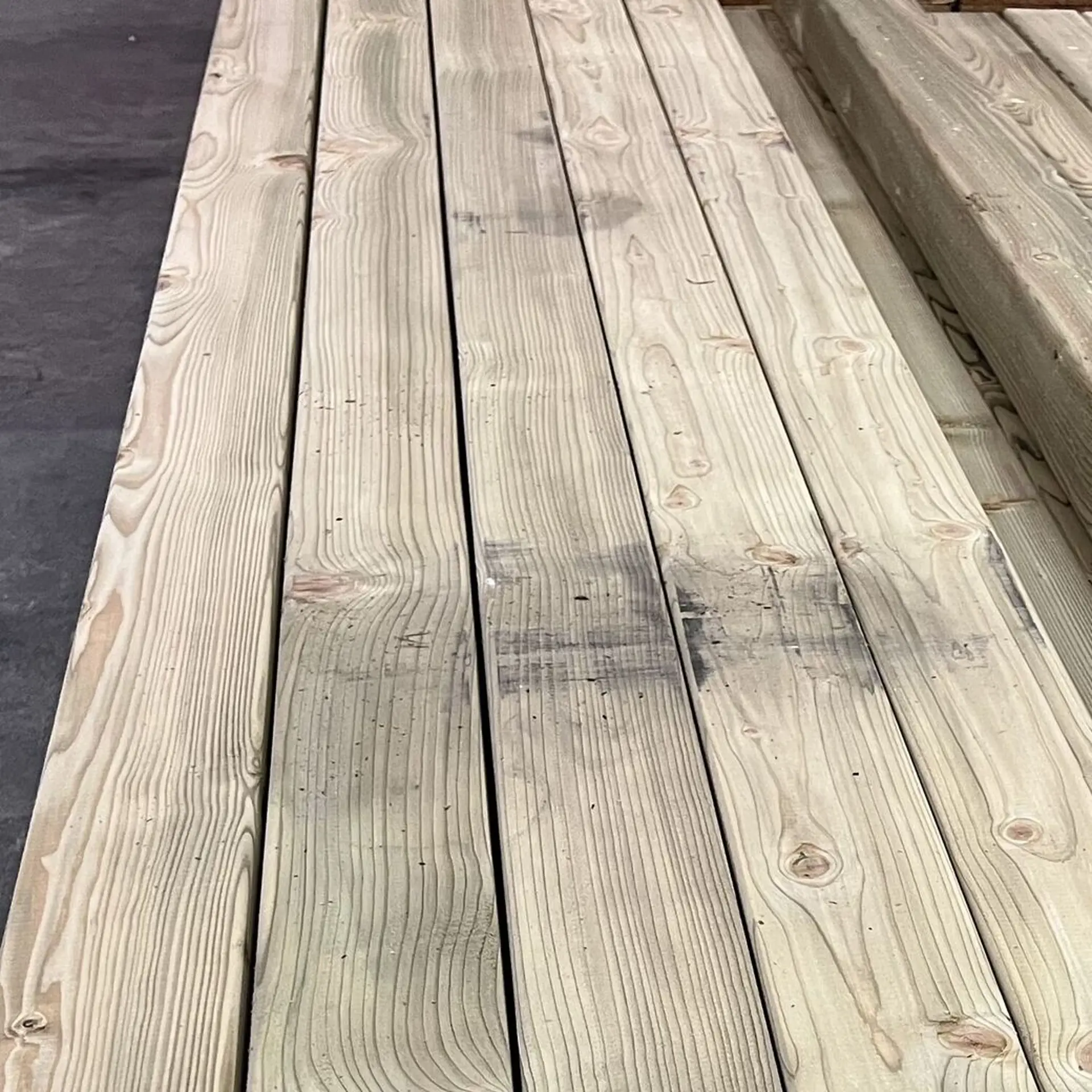 Pine Bars Prepared - 95 x 95 x 3000