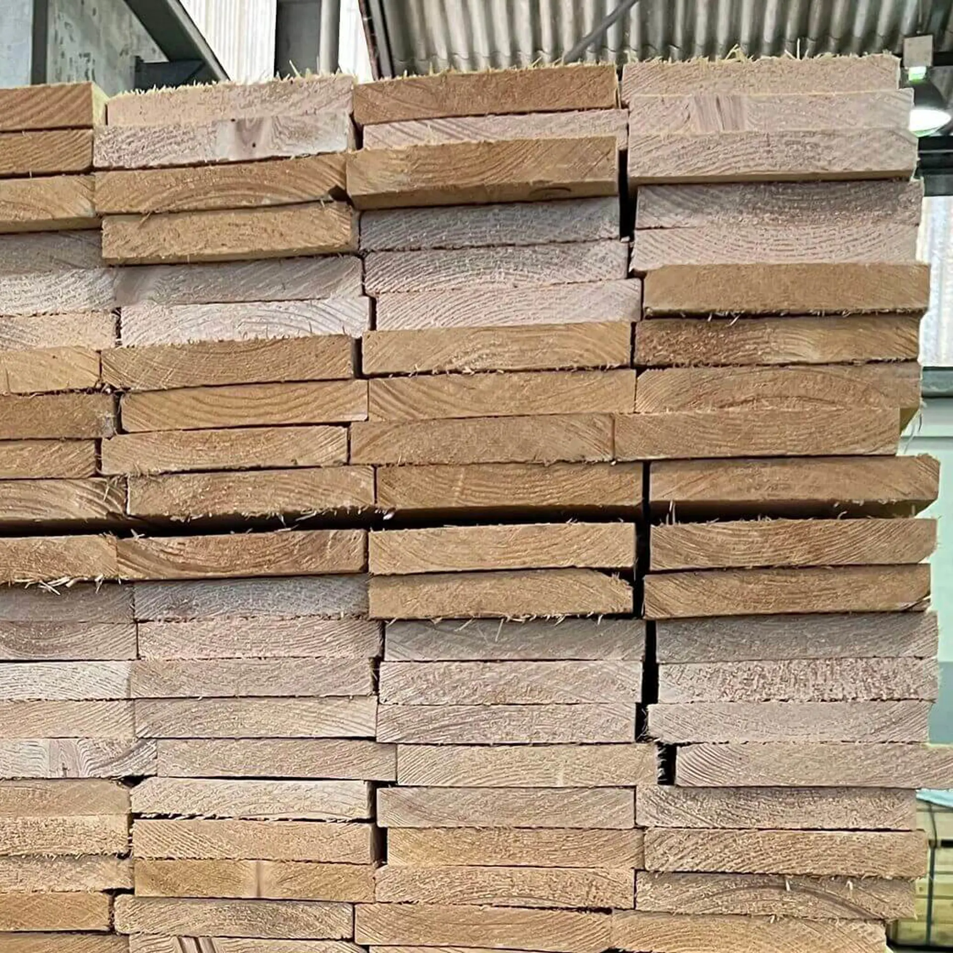 Solho de Abeto Tosco - 19 x 100 x 3900