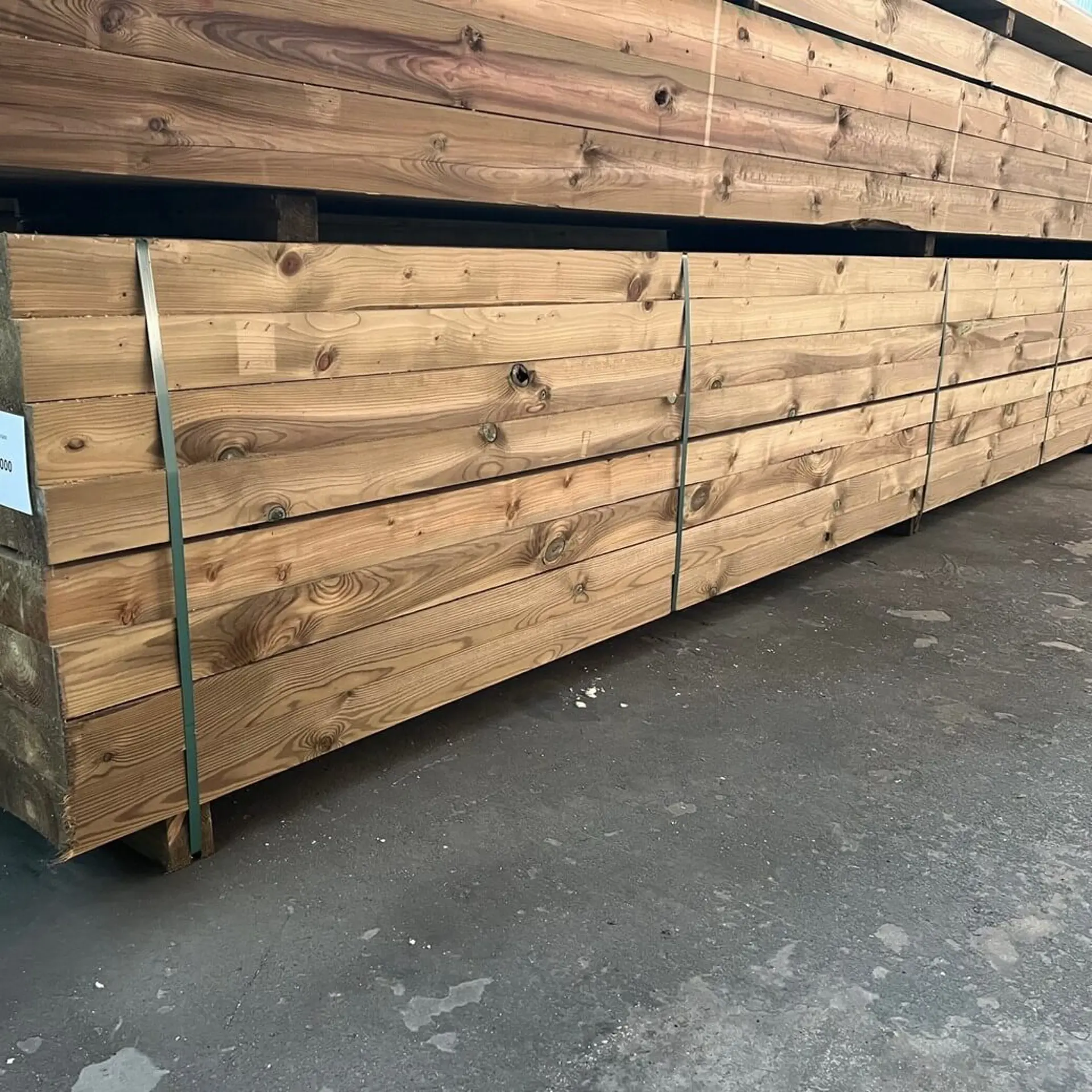 Pine Solid Beams Prepared - 100 x 200 x 6000
