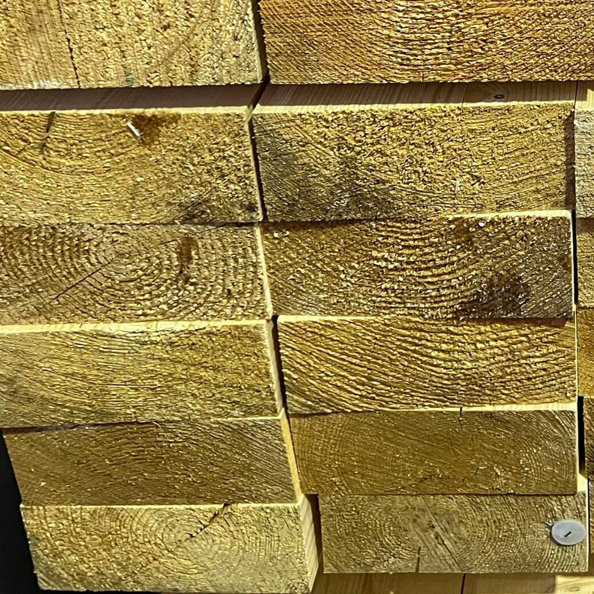 Spruce Solid Beams Prepared - 80 x 200 x 7000