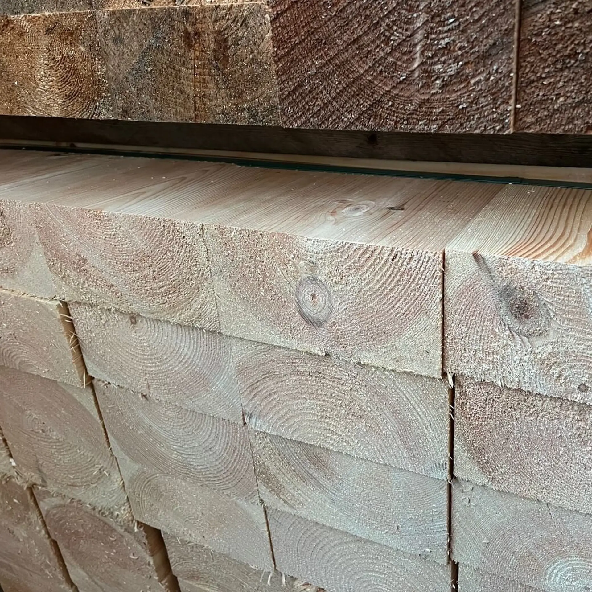 Spruce Solid Beams Prepared - 100 x 200 x 6000