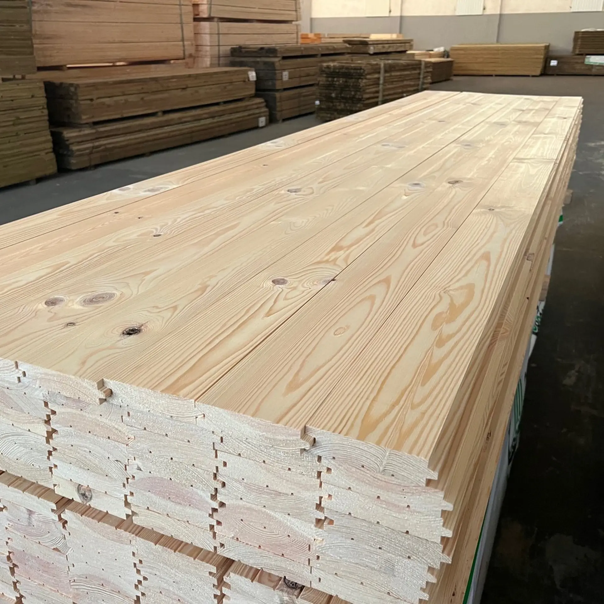 Pine Floorboard Prepared - 28 x 120 x 3600