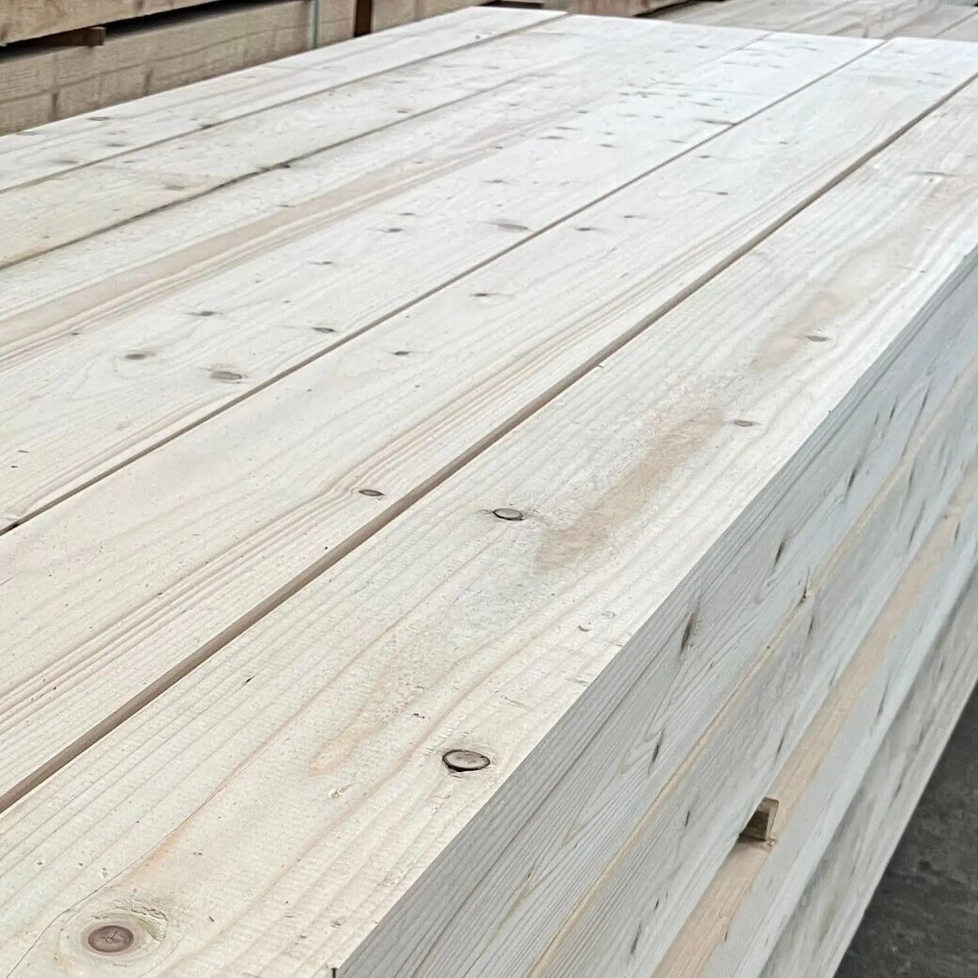 Spruce Solid Beams Prepared - 160 x 160 x 3000