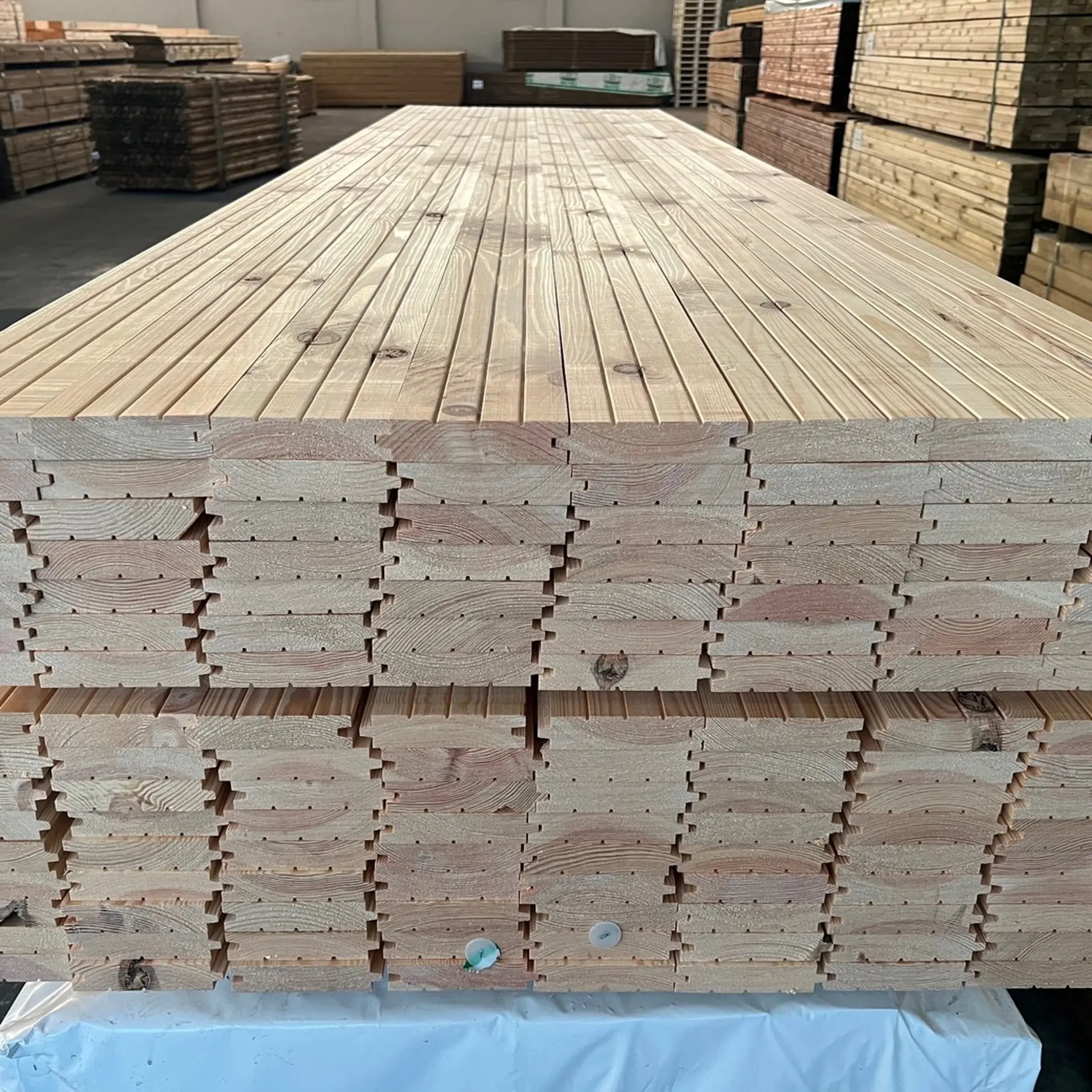 Pine Floorboard Prepared - 28 x 120 x 3600