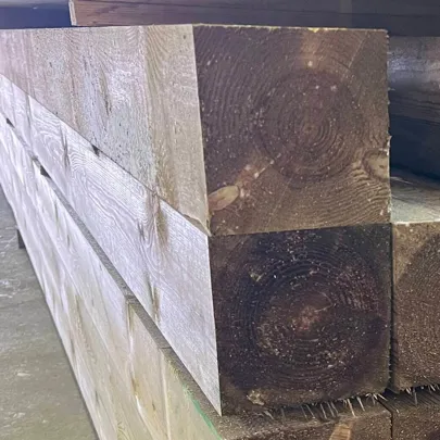 Solid pine beams, planed - 140x140x6000