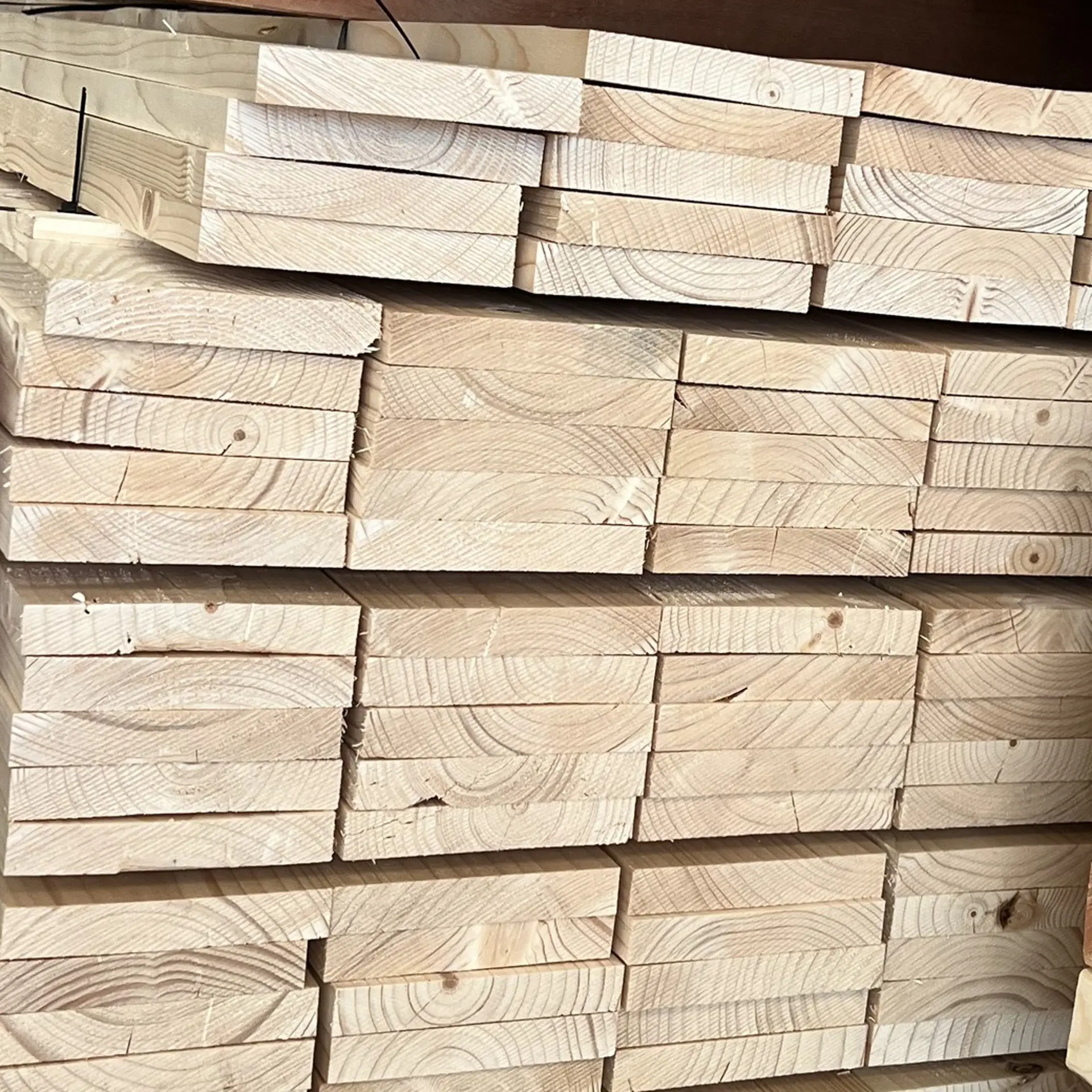 Planed spruce boards - 20x120x3000