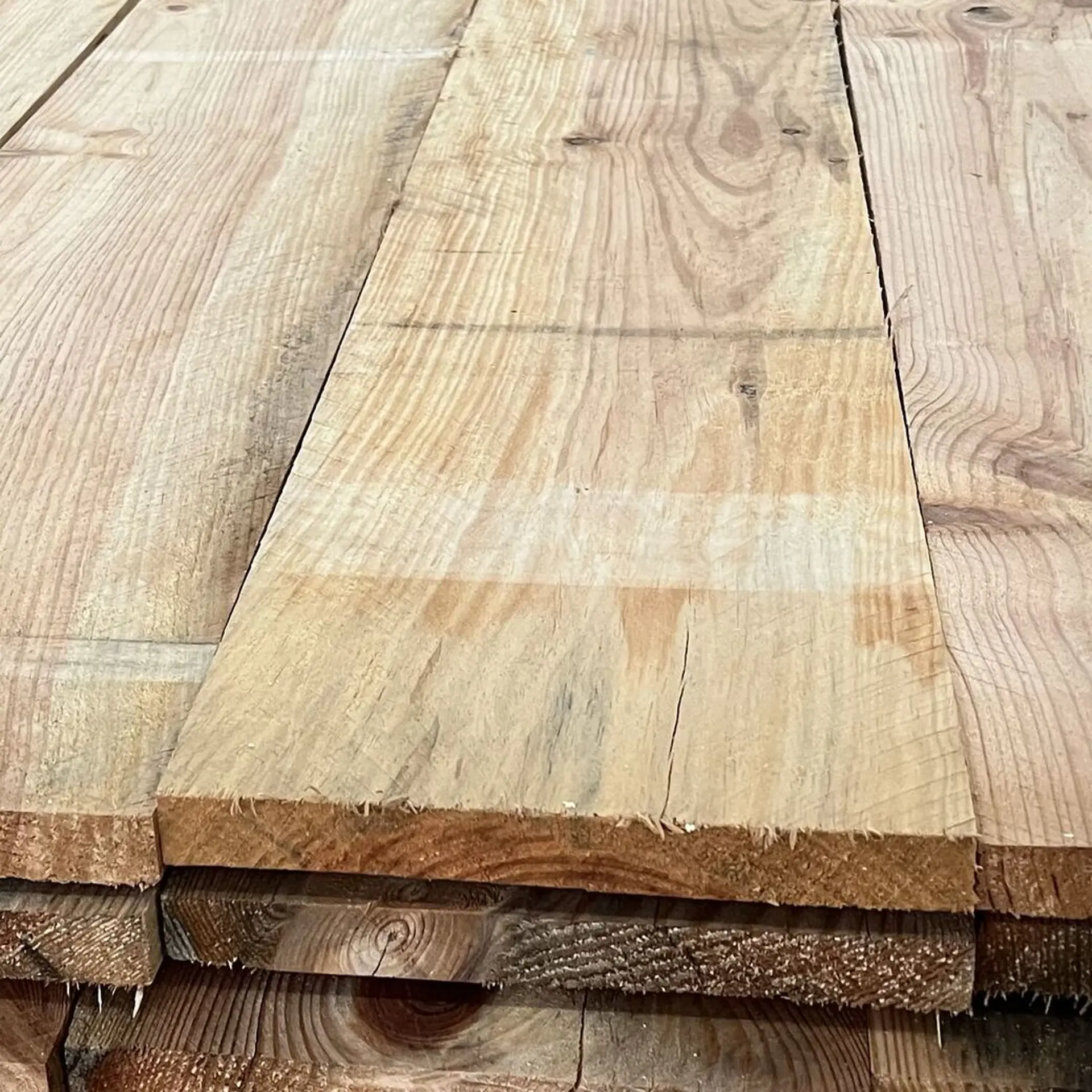 Solho Cofragem de Pinho Tosco  - 27 x 250 x 2500