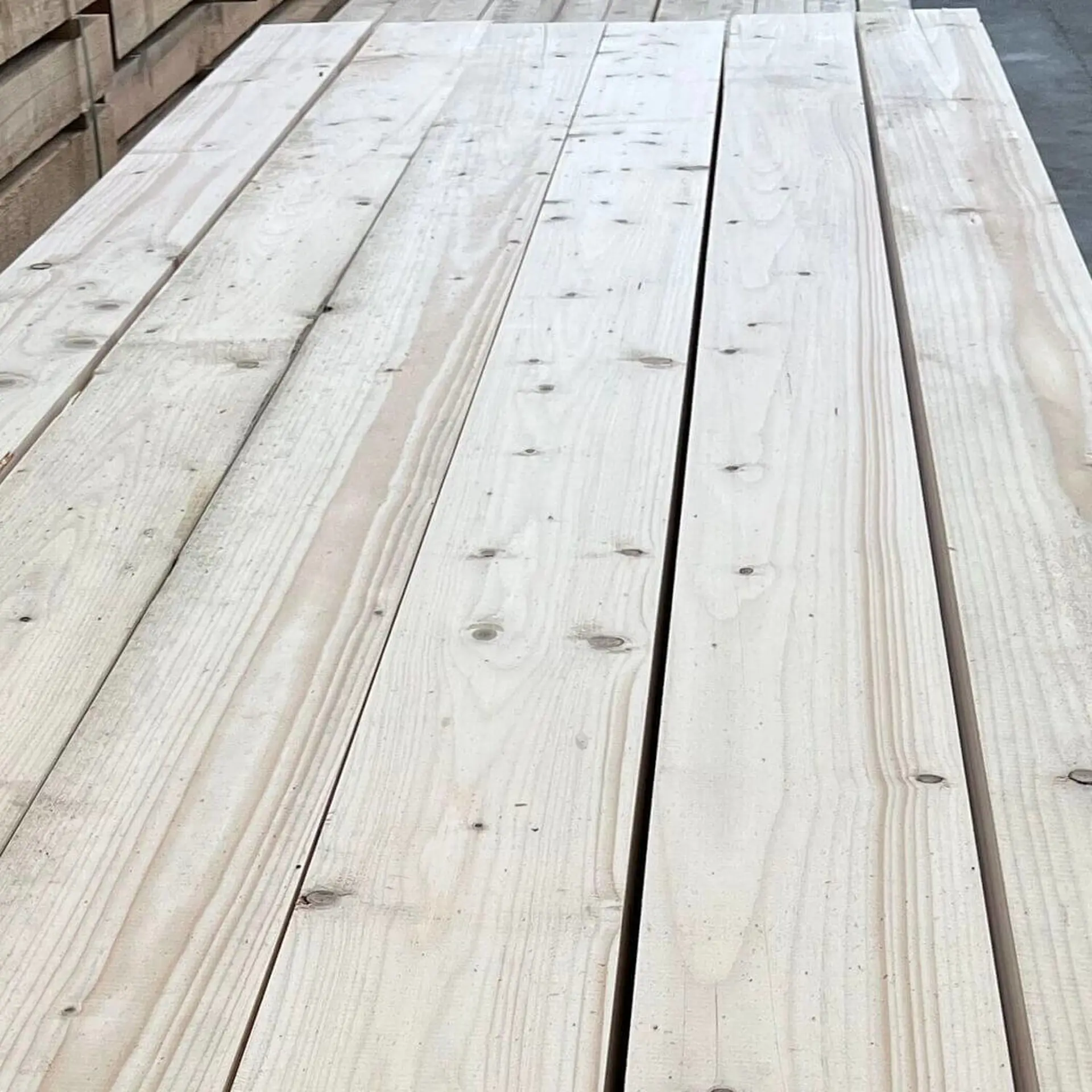 Spruce Solid Beams Prepared - 160 x 160 x 3000