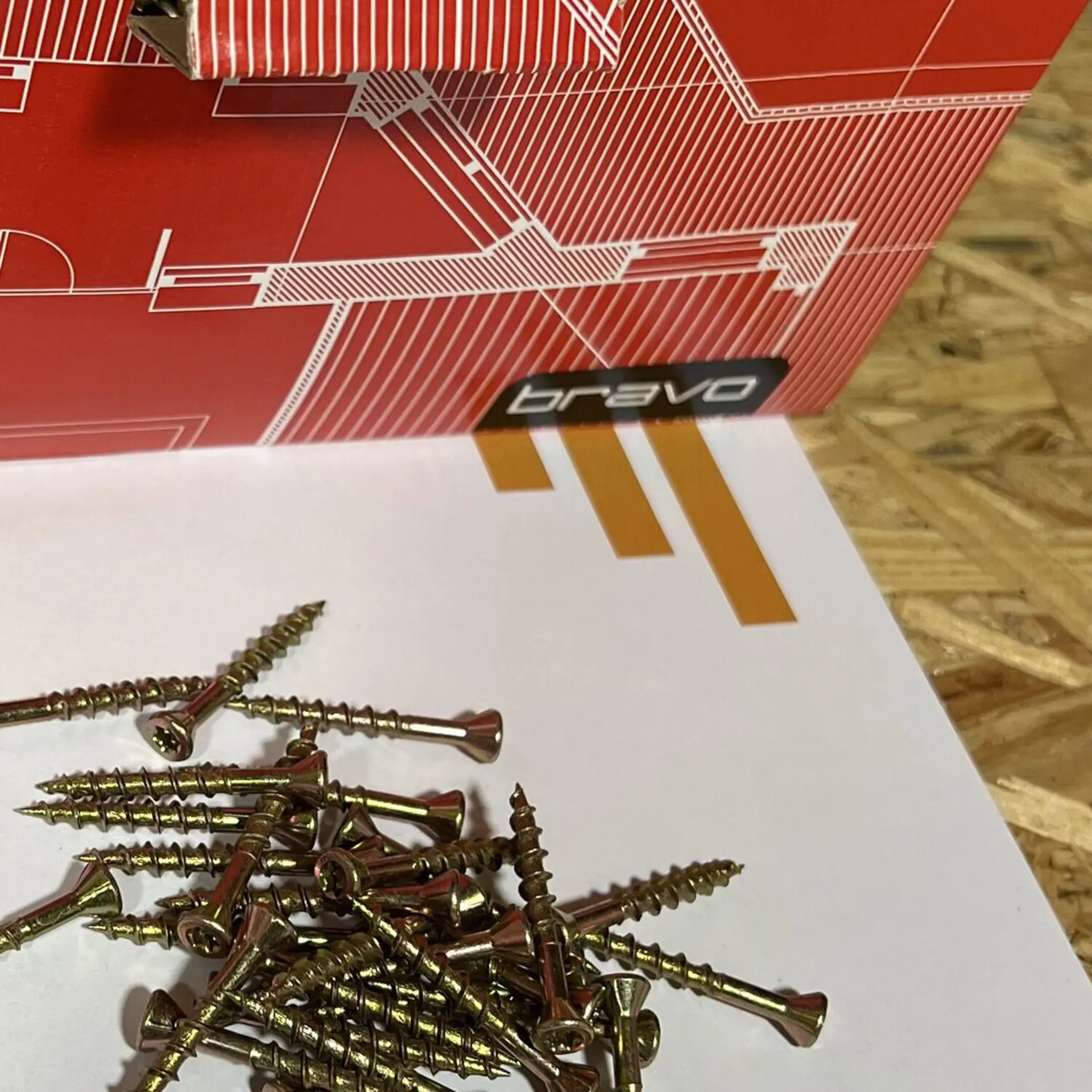 Parafusos para Contraplacado - 1000 un - 4.2 x 30