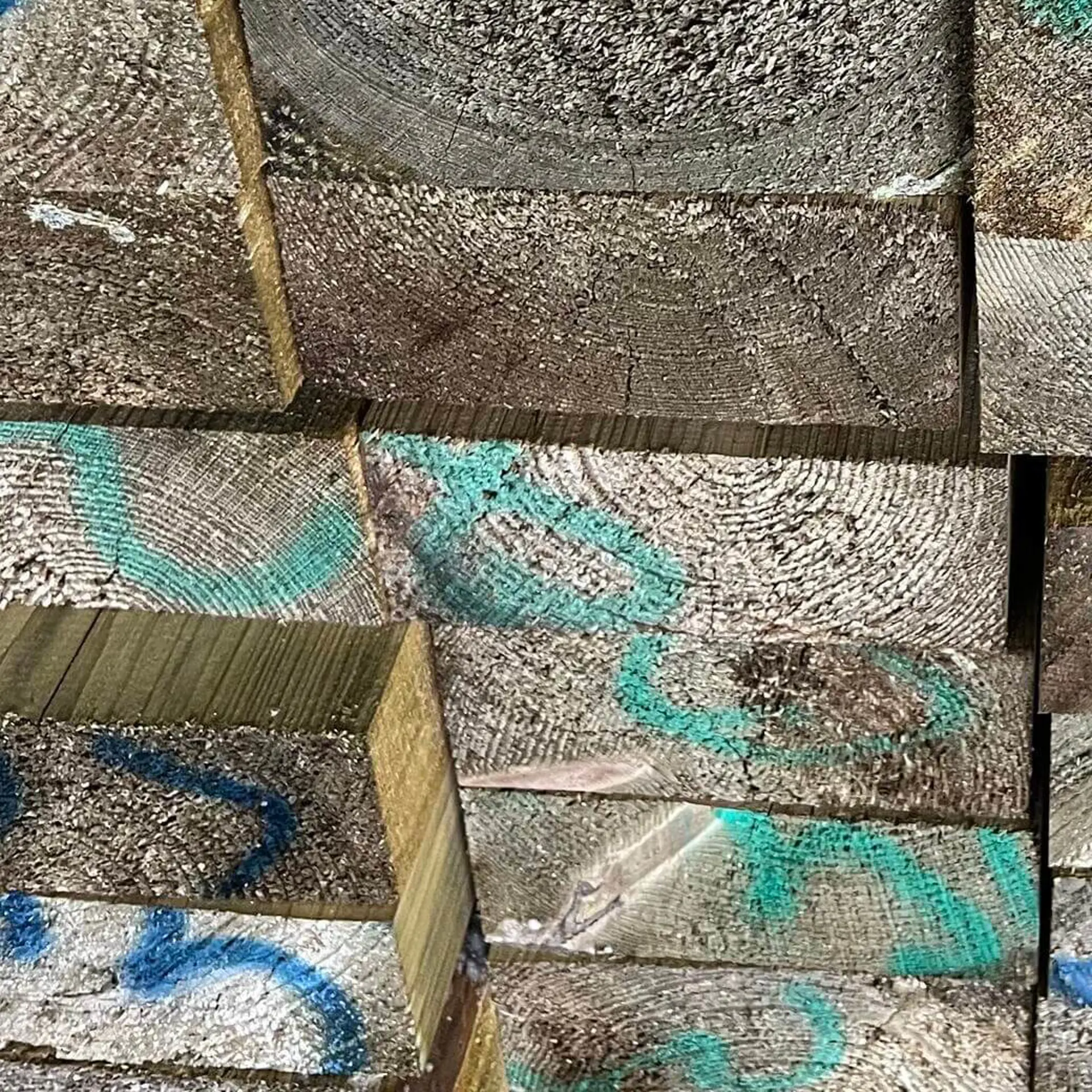 Pine Solid Beams Prepared - 80 x 200 x 7000