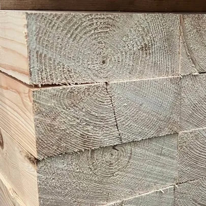 Solid spruce beams, planed - 80x200x7000